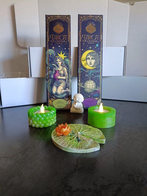 Coffret cadeau encens -création unique