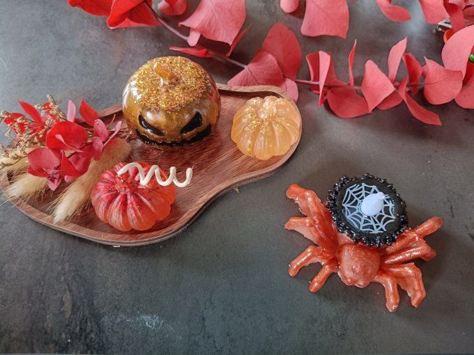 coffret décoratif halloween -création unique 
