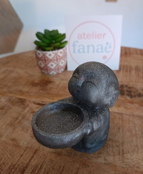 Bouddha porte bougie